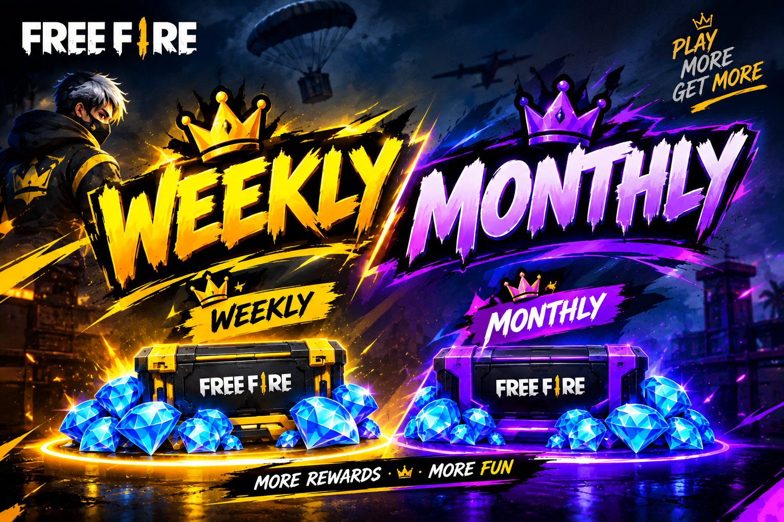 Weekly/Monthly offer