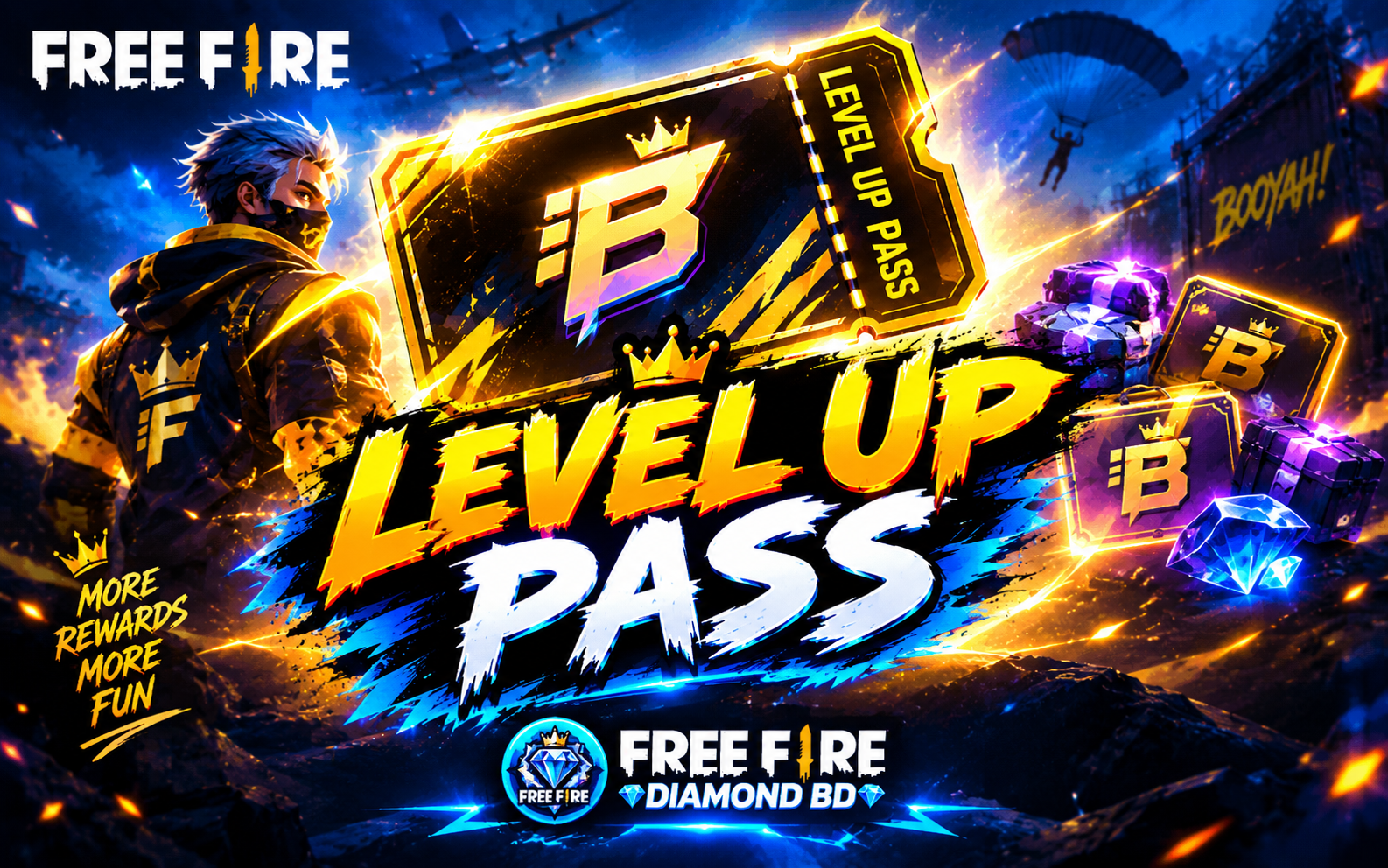 মাএ ২০০ টাকার ALL Level Up Pass